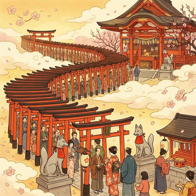 初午と稲荷神社｜2月の開運参拝と稲荷ずし