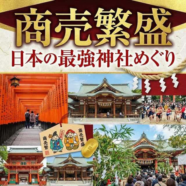 商売繁盛の神社ベスト10｜全国のご利益スポット