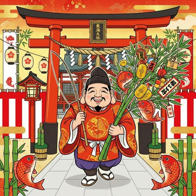 十日戎（とおかえびす）完全ガイド｜えべっさんの祭りと福笹