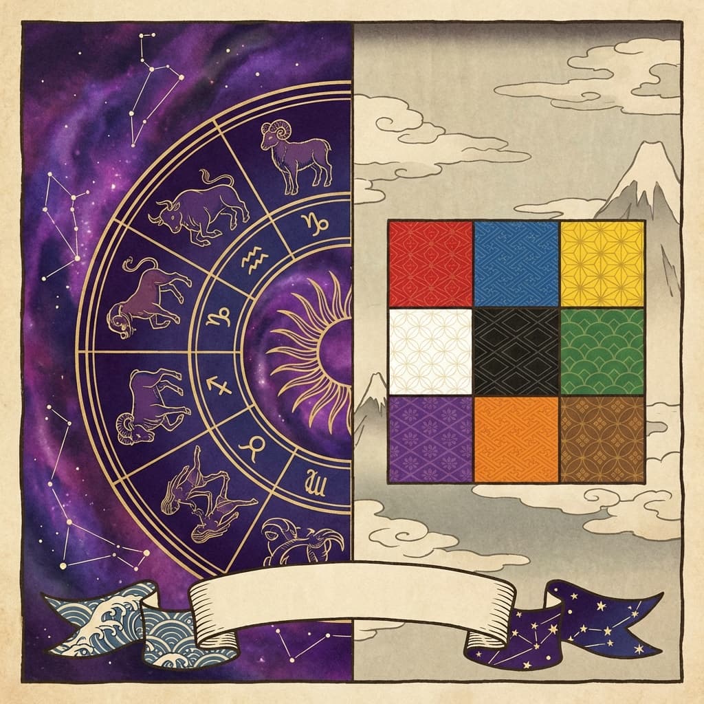 星座と九星の違いと使い分け