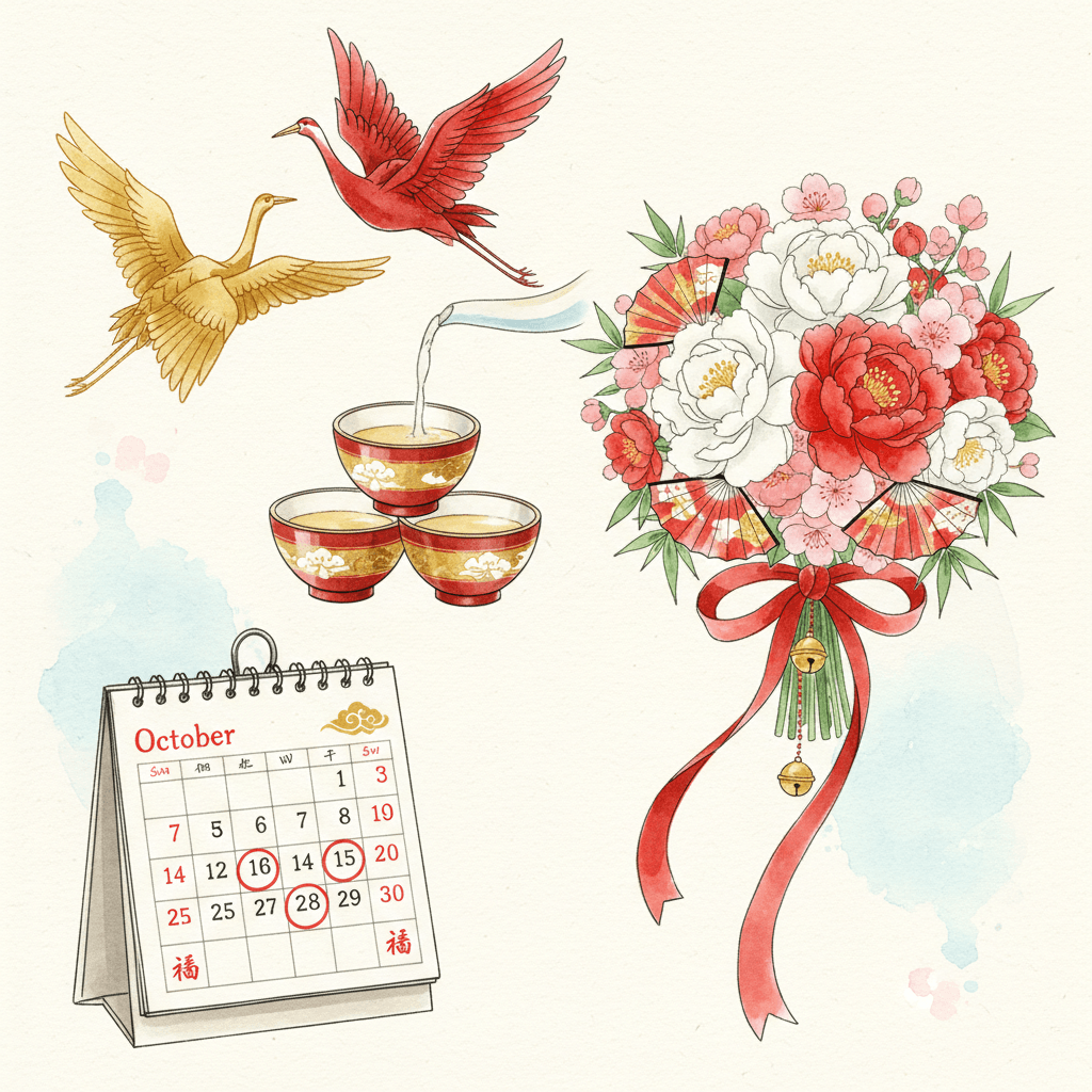 結婚式の吉日2026後半 ─ 7月〜12月の大安・天赦日一覧