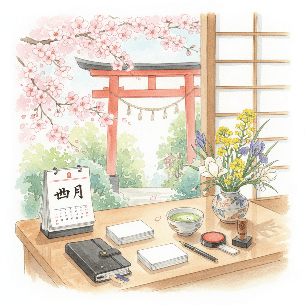 新年度の吉日行事 ─ 4月の商売繁盛カレンダー2026