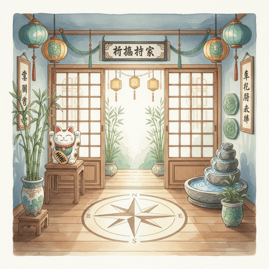 店舗・オフィスの風水と開運レイアウト ─ 九星気学で整える仕事空間