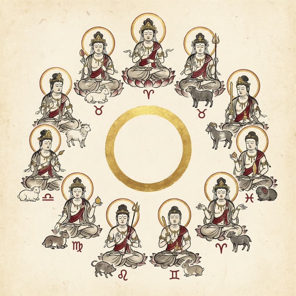 干支と守り本尊の関係｜十二支別の守護仏と参拝ガイド