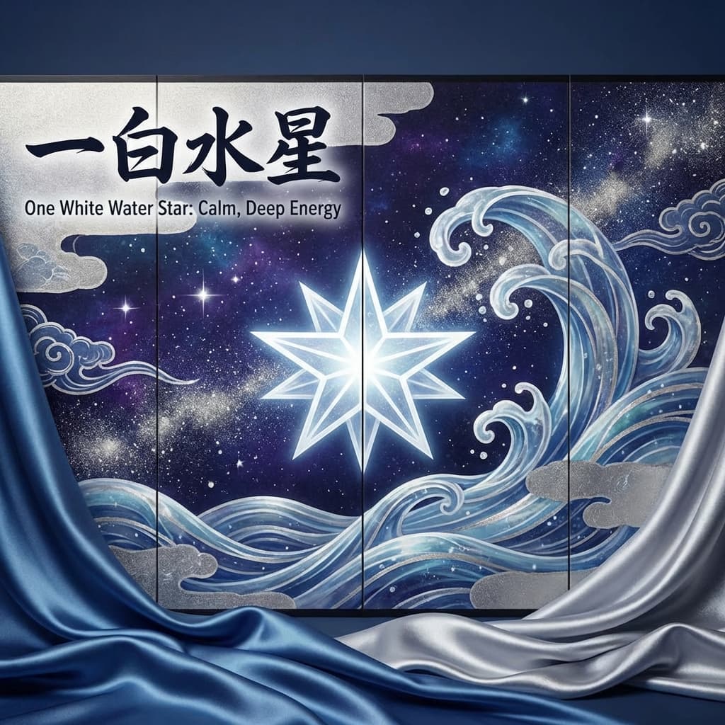 一白水星（いっぱくすいせい）の意味と運勢｜性格・相性・2026年開運行動