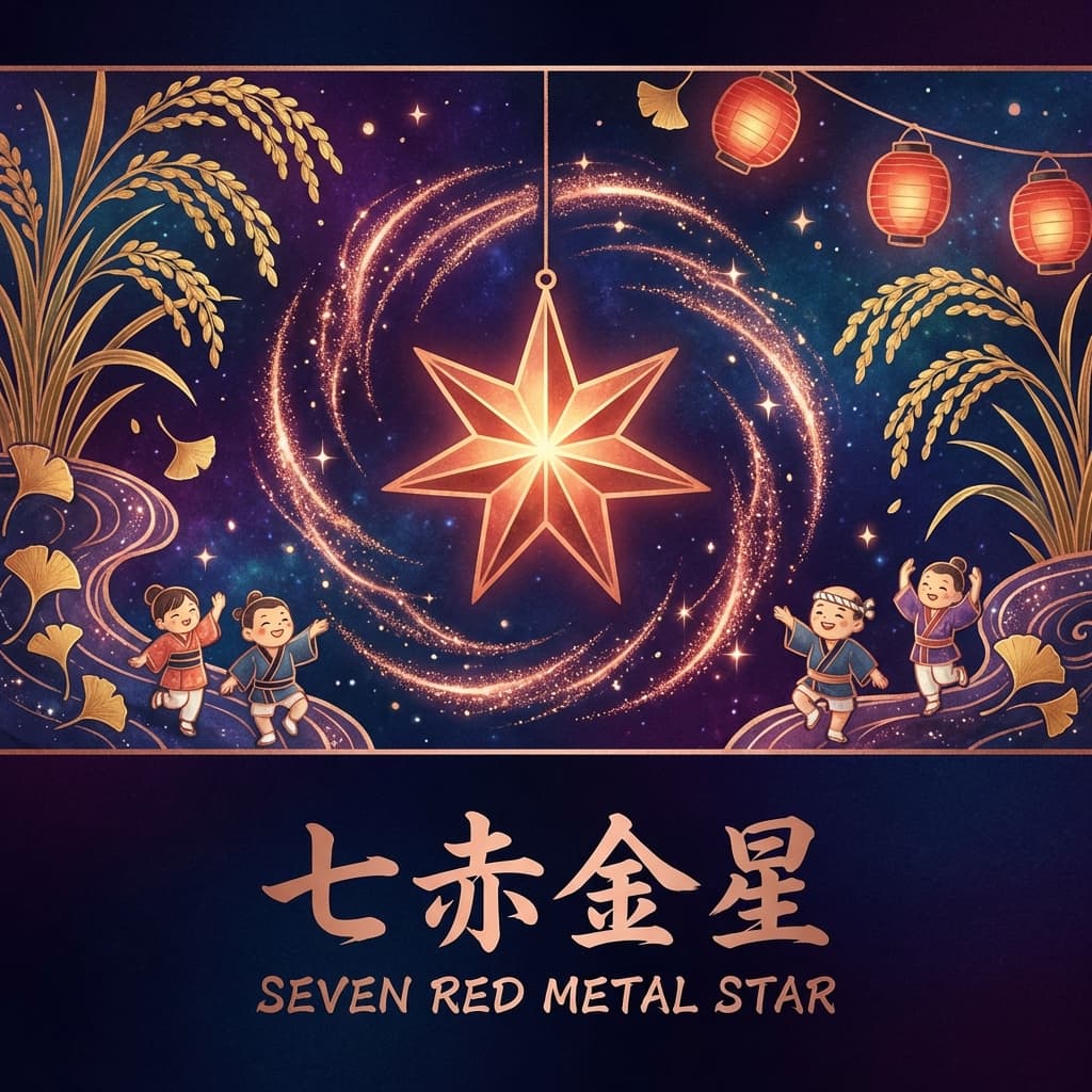 七赤金星（しちせききんせい）の意味と運勢｜性格・相性・2026年開運行動