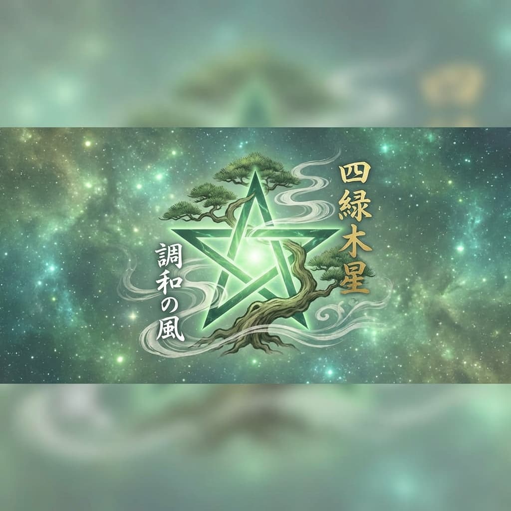 四緑木星（しろくもくせい）の意味と運勢｜性格・相性・2026年開運行動