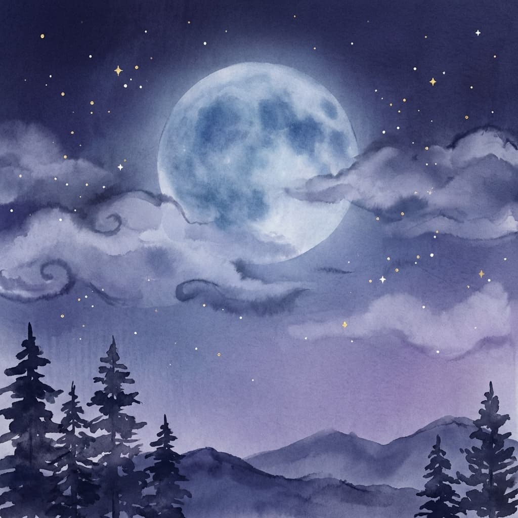 ブルームーンとは？2026年の日付と幸運を呼ぶ希少な満月