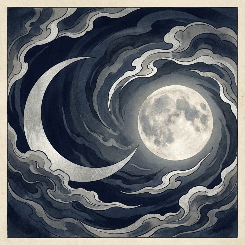 月齢と月の満ち欠けの意味