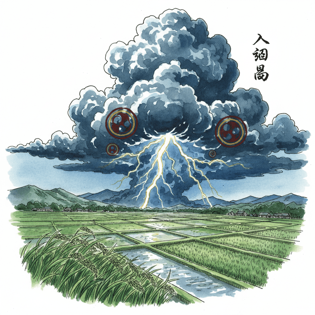 雷と暦 ─ 二十四節気が告げる雷の季節