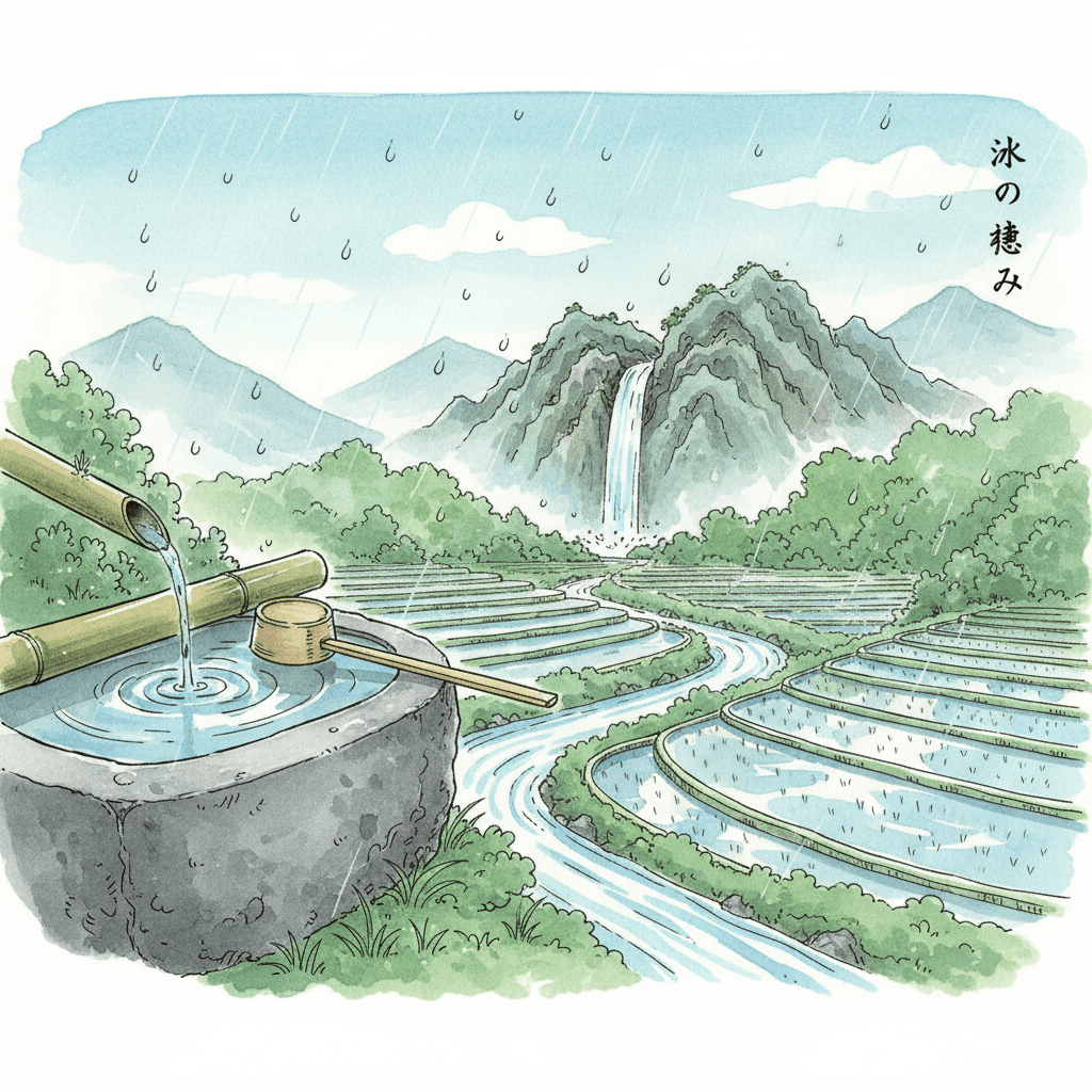 水と暦 ─ 雨水・清明・水の恵みと暦の関係