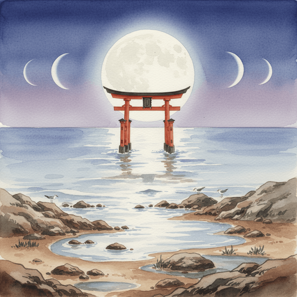 潮汐と月齢の関係 ─ 大潮・小潮が示す自然のリズム