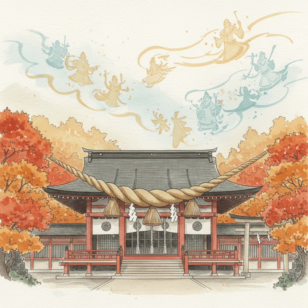 神在月 ─ 八百万の神が出雲に集う縁結びの季節