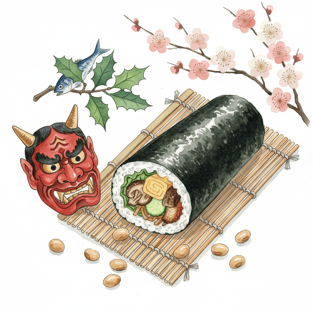 節分と恵方巻き─関東の福を巻く文化と暦の立春