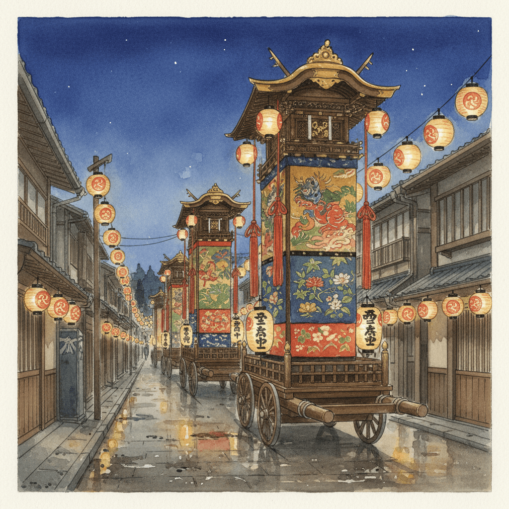 祇園祭 ─ 千年続く疫病退散の祈りと山鉾巡行