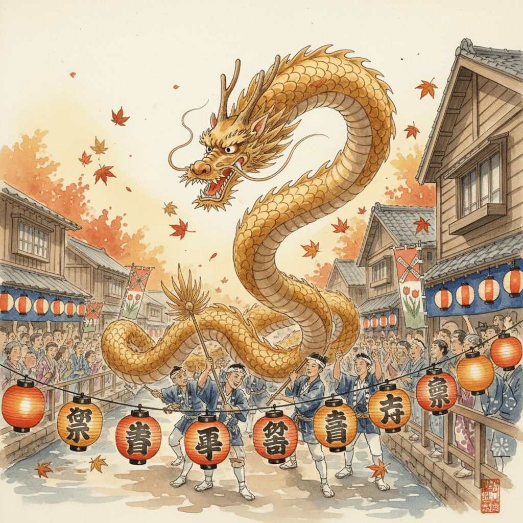 長崎くんちと異国情緒 ─ 龍踊りが呼ぶ開運の風