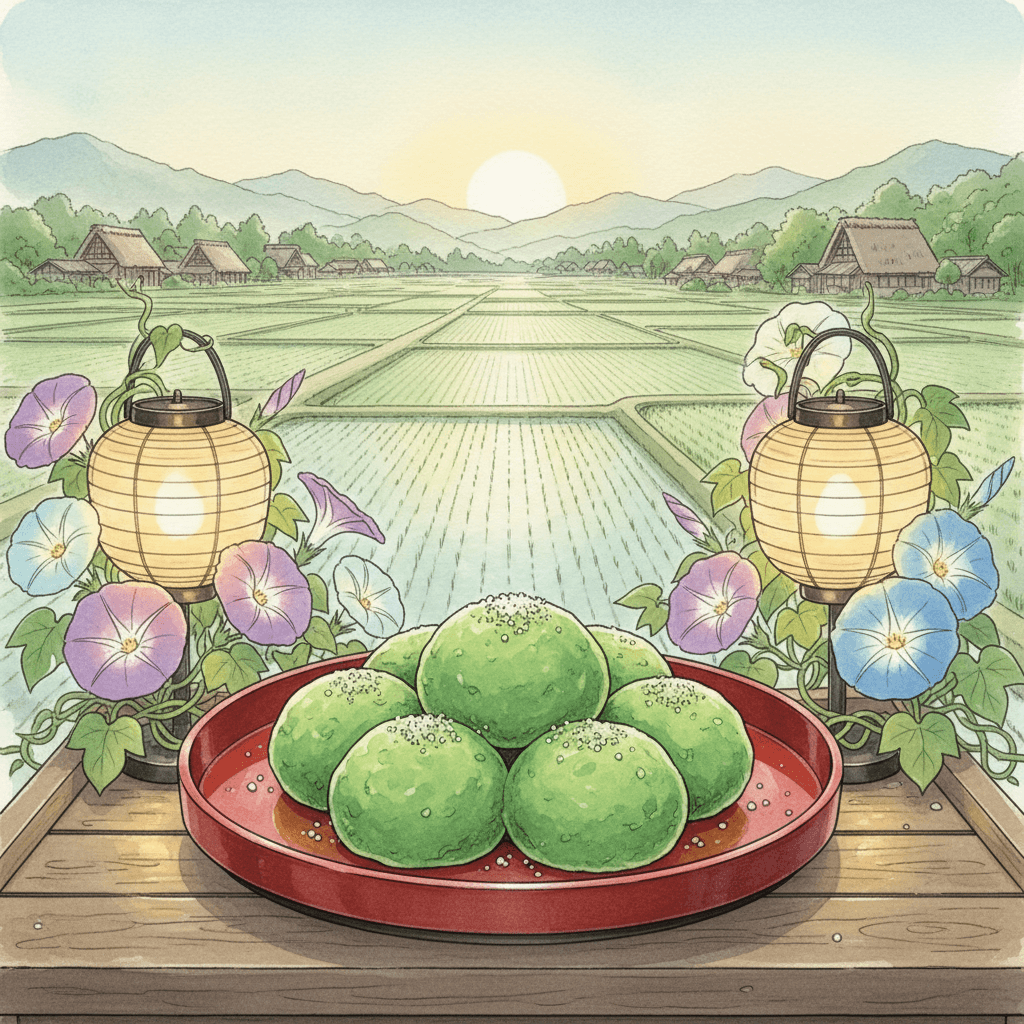 ずんだ餅とお盆の供え物─宮城の枝豆文化と旧暦の食