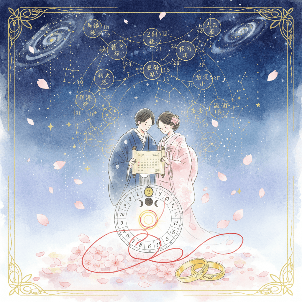 二十八宿で選ぶ結婚吉日 ─ 星宿別ウェディングガイド