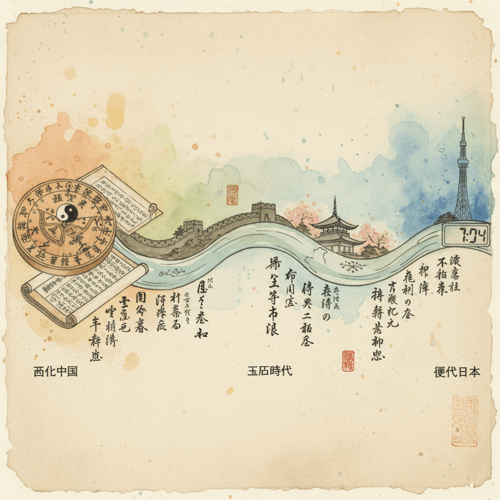 暦注下段の歴史 ─ 古代中国から現代日本への変遷