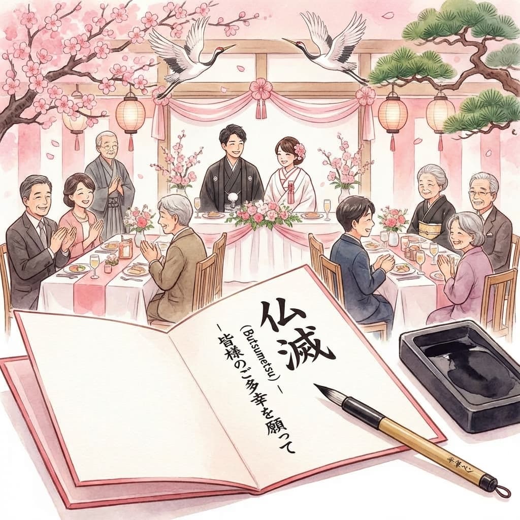 仏滅に結婚式を挙げる時のマナーと親族への配慮｜招待状の文例