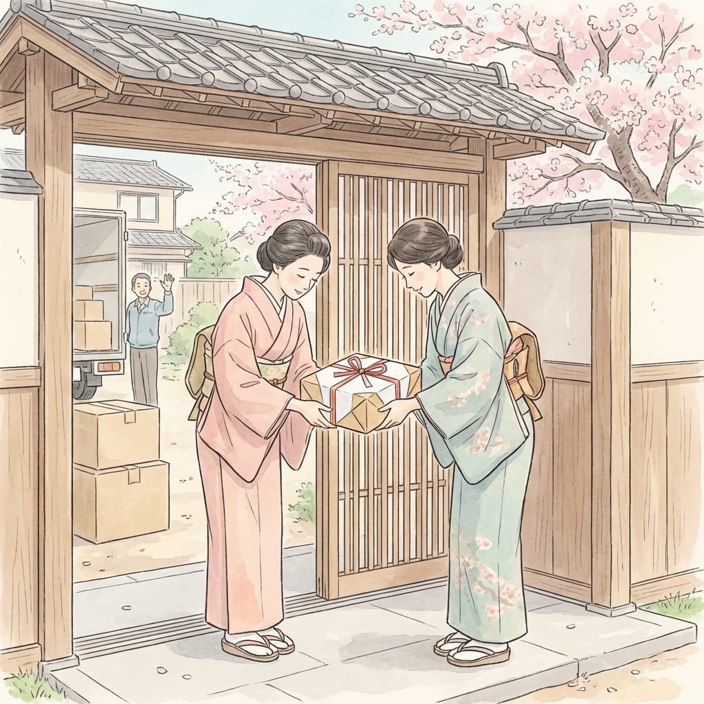 引越し挨拶のマナーと縁起の良い手土産ガイド