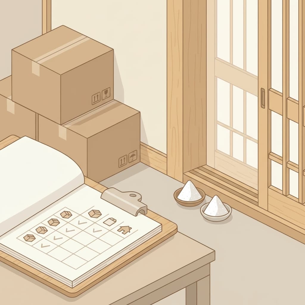 引越しチェックリスト｜やることを時系列で完全整理