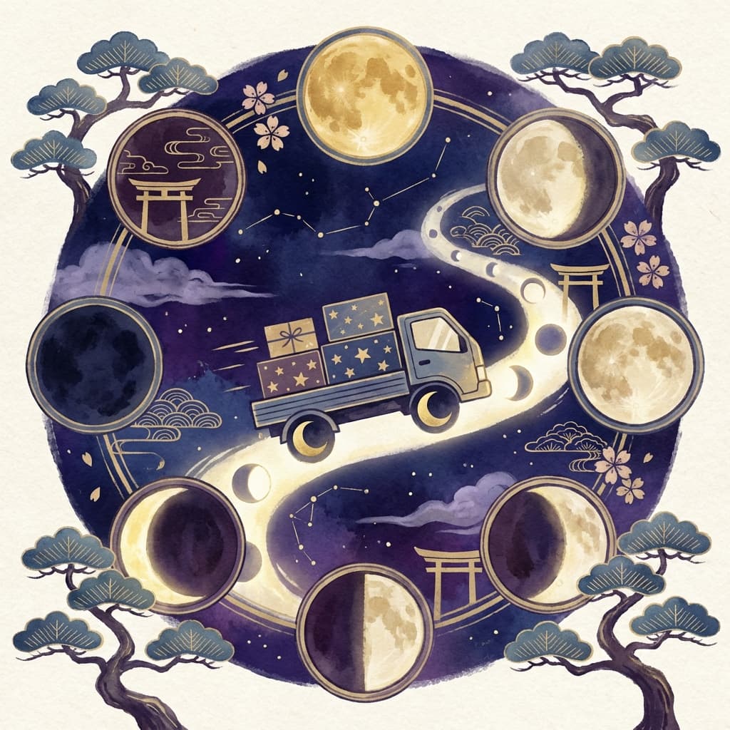 月齢で選ぶ引越し日取り：新月・満月の活用法