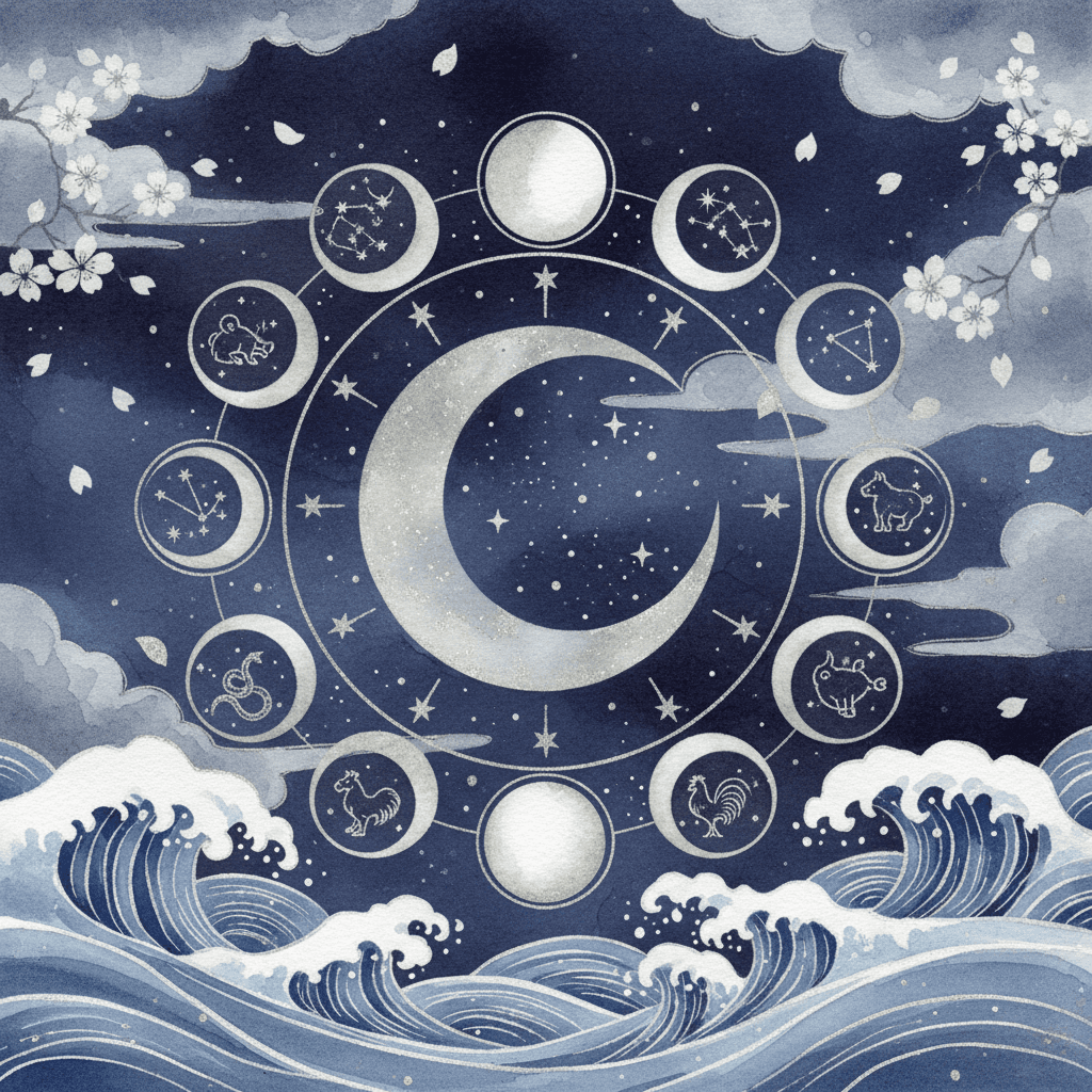 星座と月齢の深い関係 ─ 月のリズムで運気を整える