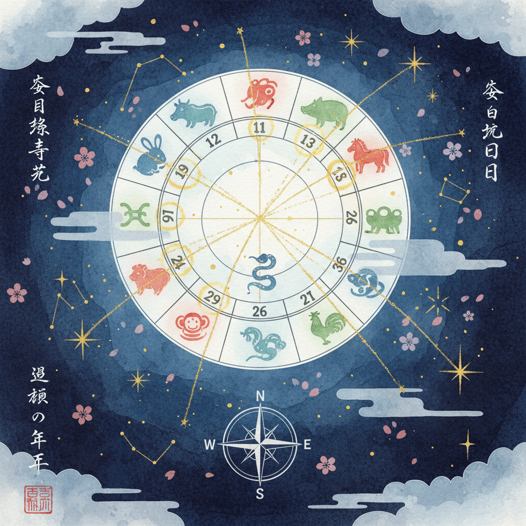 星座で選ぶ吉日ガイド ─ あなたに最適な行動タイミング