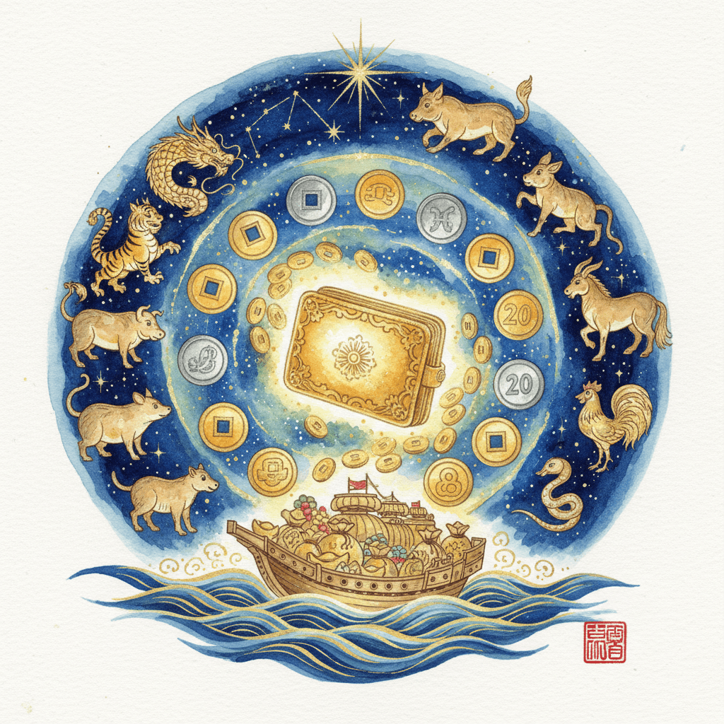 星座別・金運アップの秘訣 ─ 財布選びから投資タイミングまで