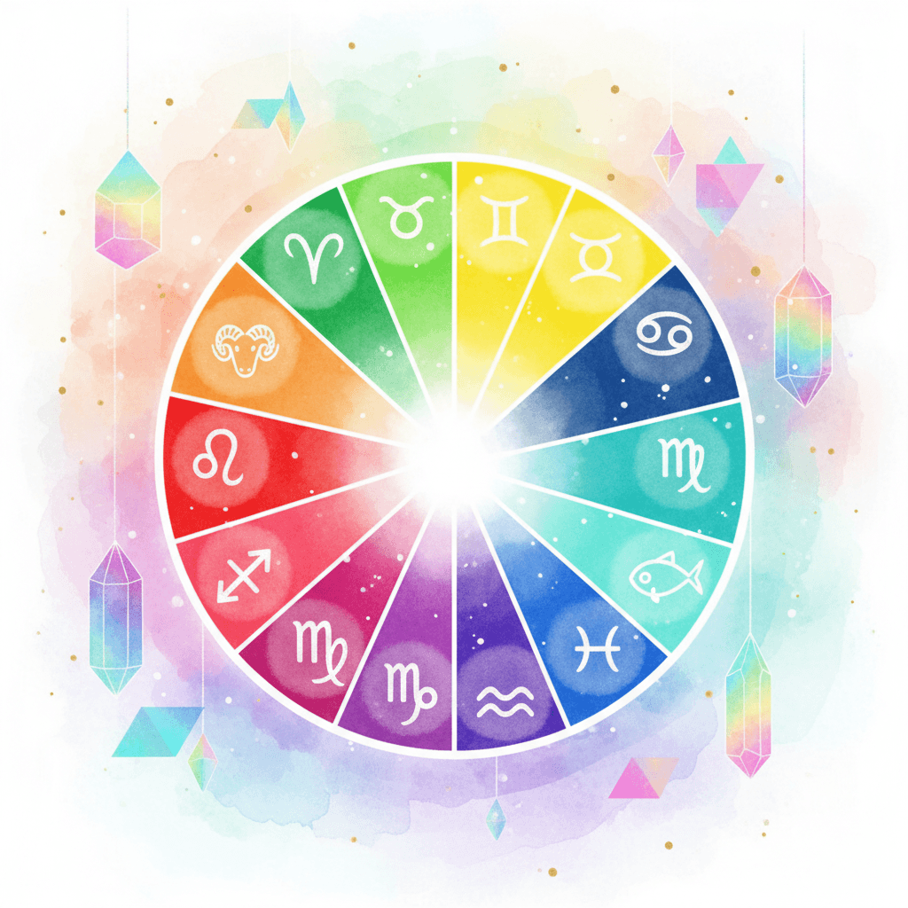 星座別ラッキーカラー2026 ─ 開運色とコーディネート術