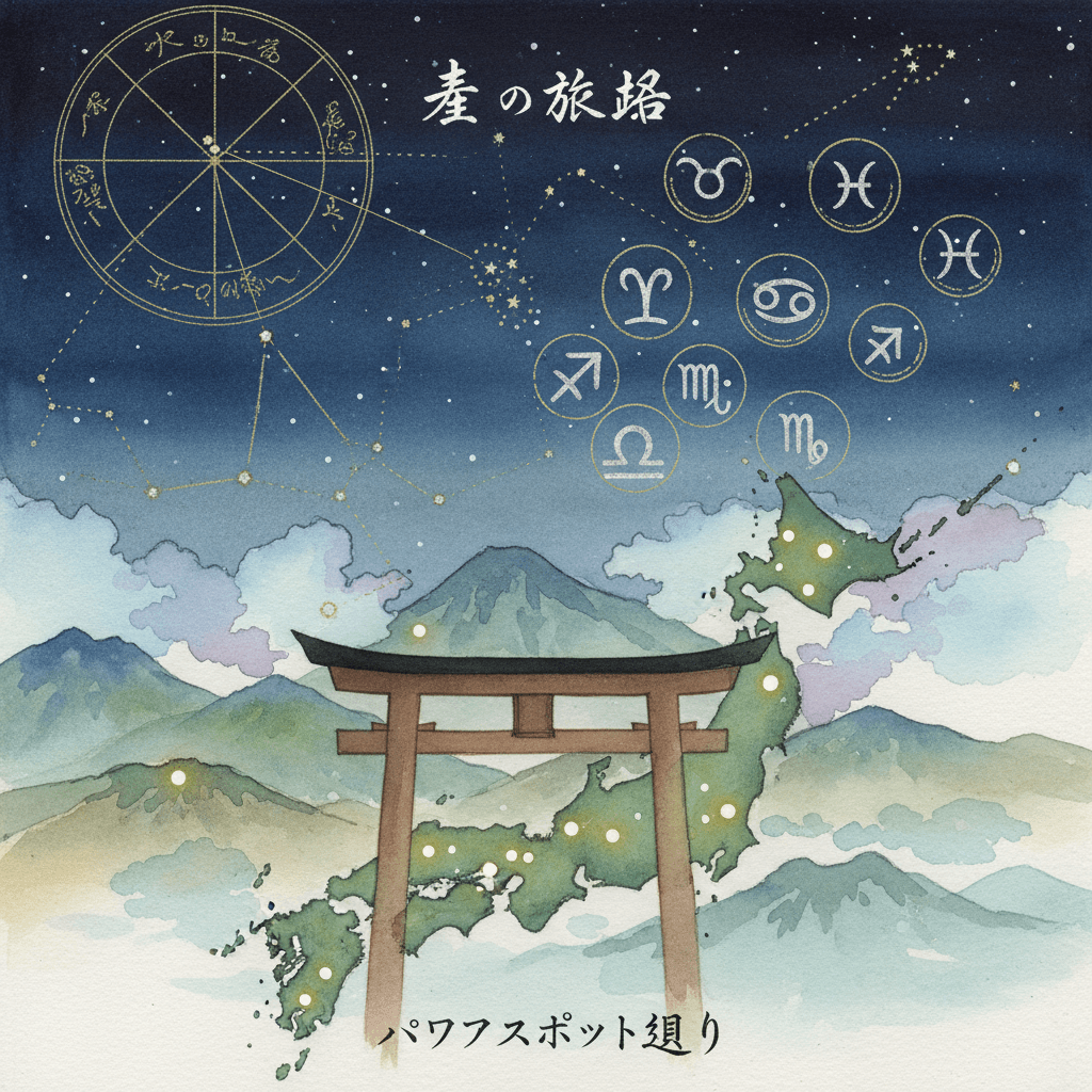 星座別おすすめパワースポット ─ 守護星で選ぶ開運地