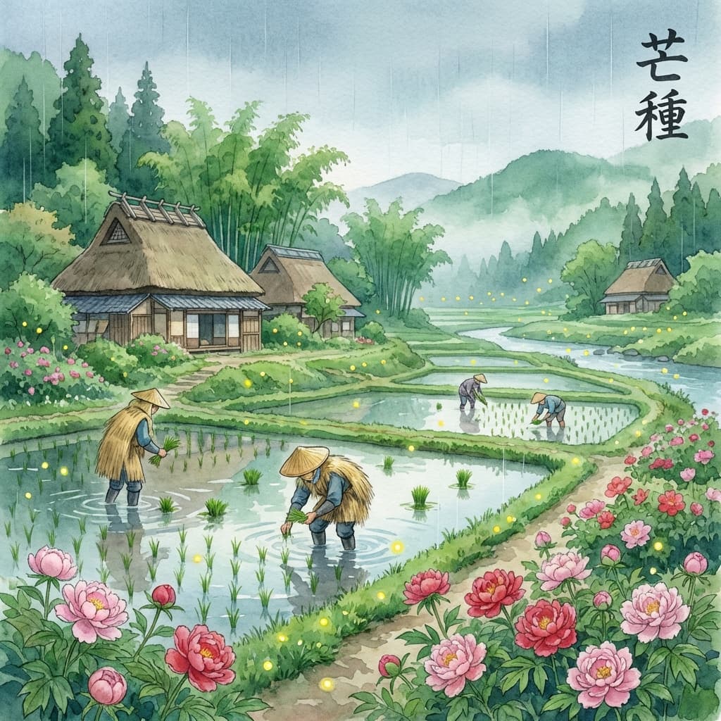 芒種（ぼうしゅ）はいつ？2026年の日付と田植えシーズン