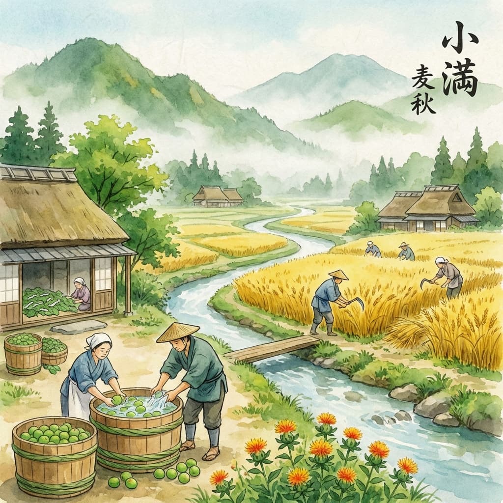 小満（しょうまん）はいつ？2026年の日付と万物が満ち始める季節