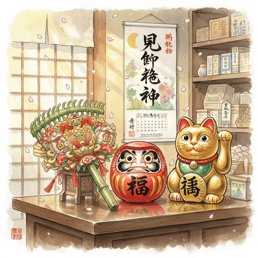 商売繁盛と暦の活用 総合ガイド ─ 吉日選び・神社参拝・縁起物まで