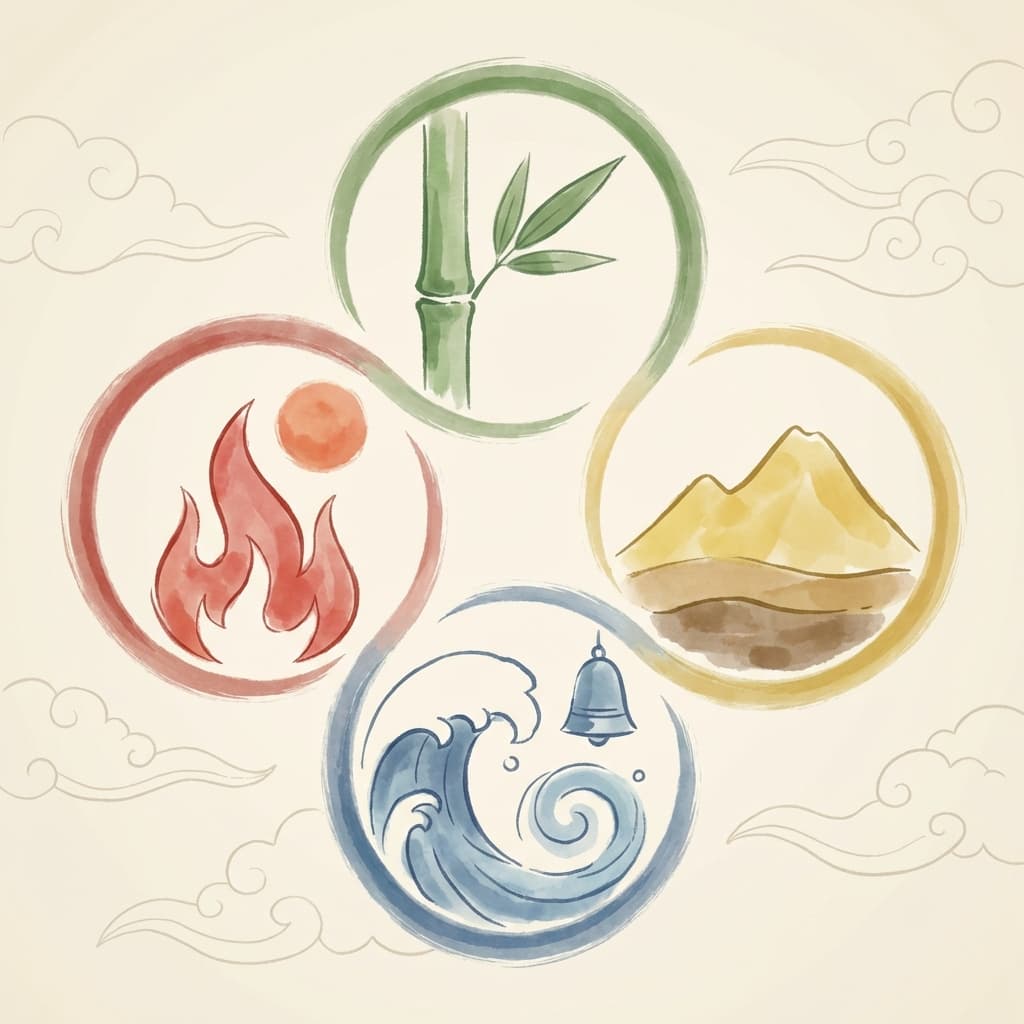 九星と五行・ラッキーカラーの完全ガイド|開運色で運気アップ