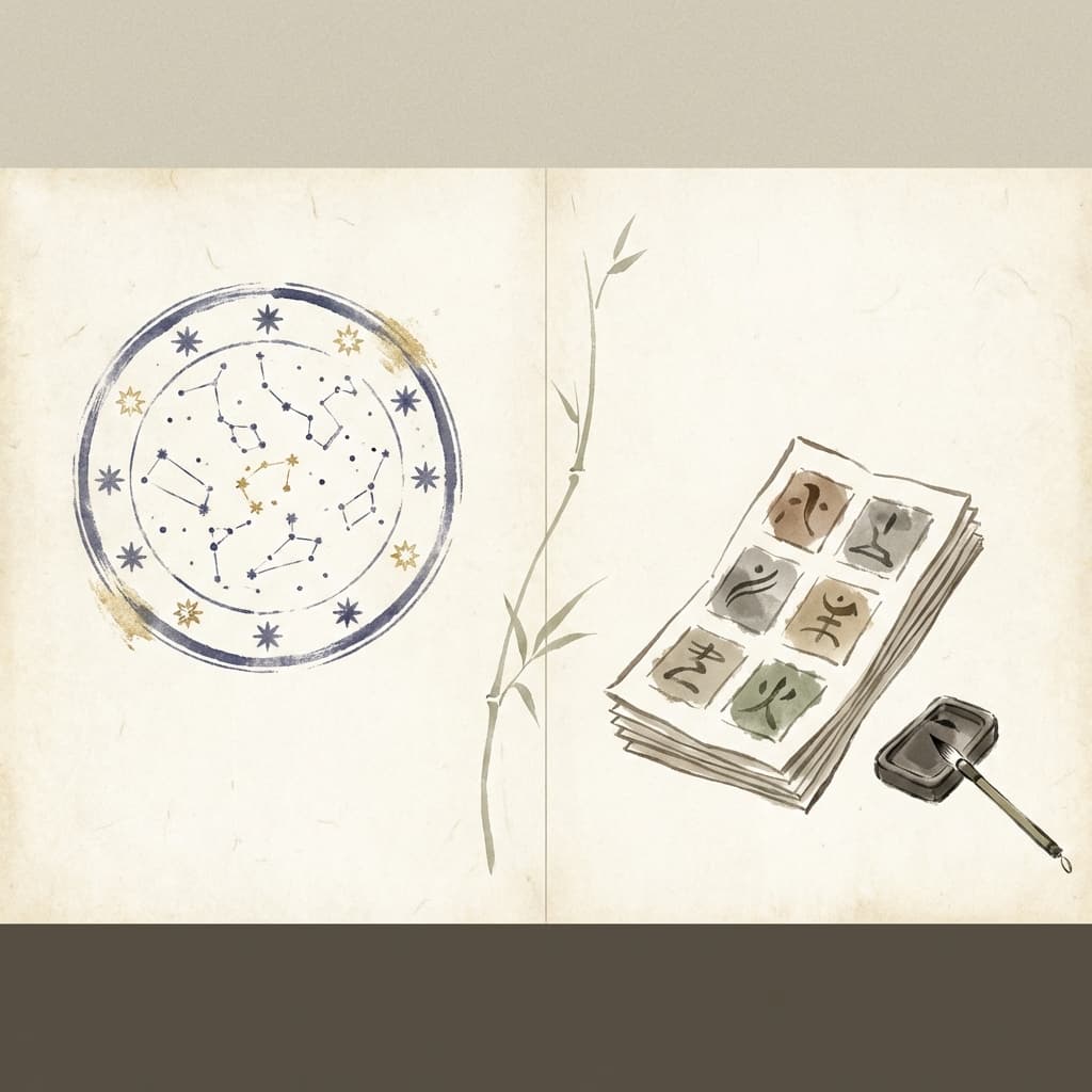 九星気学と六曜・干支の違い|3つの占術を徹底比較