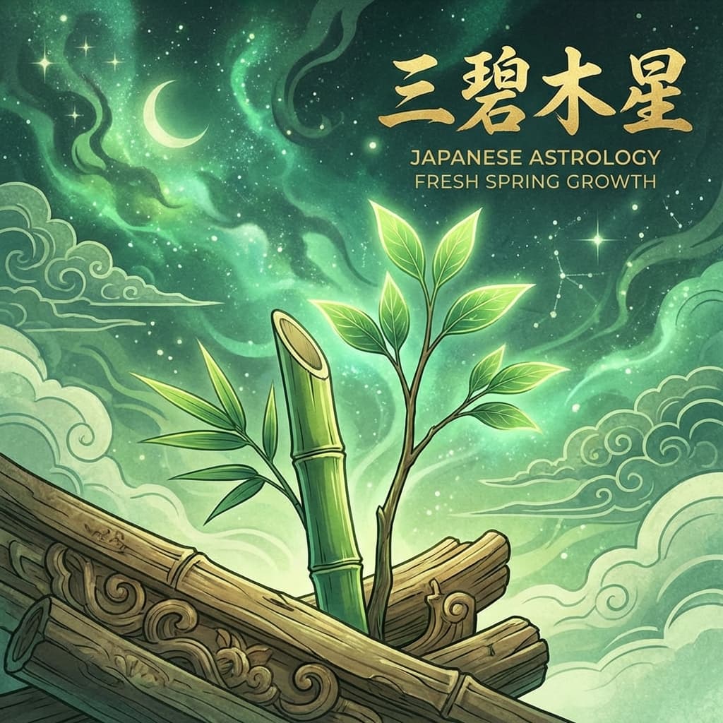 三碧木星(さんぺきもくせい)の意味と運勢|性格・相性・2026年開運行動