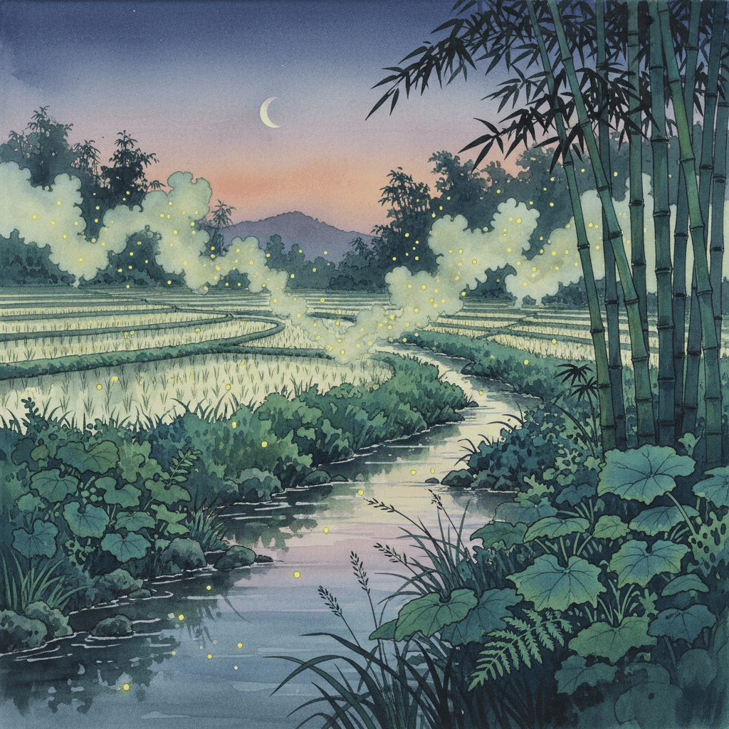 蛍と暦 ─ ホタルの光が教える初夏の暦