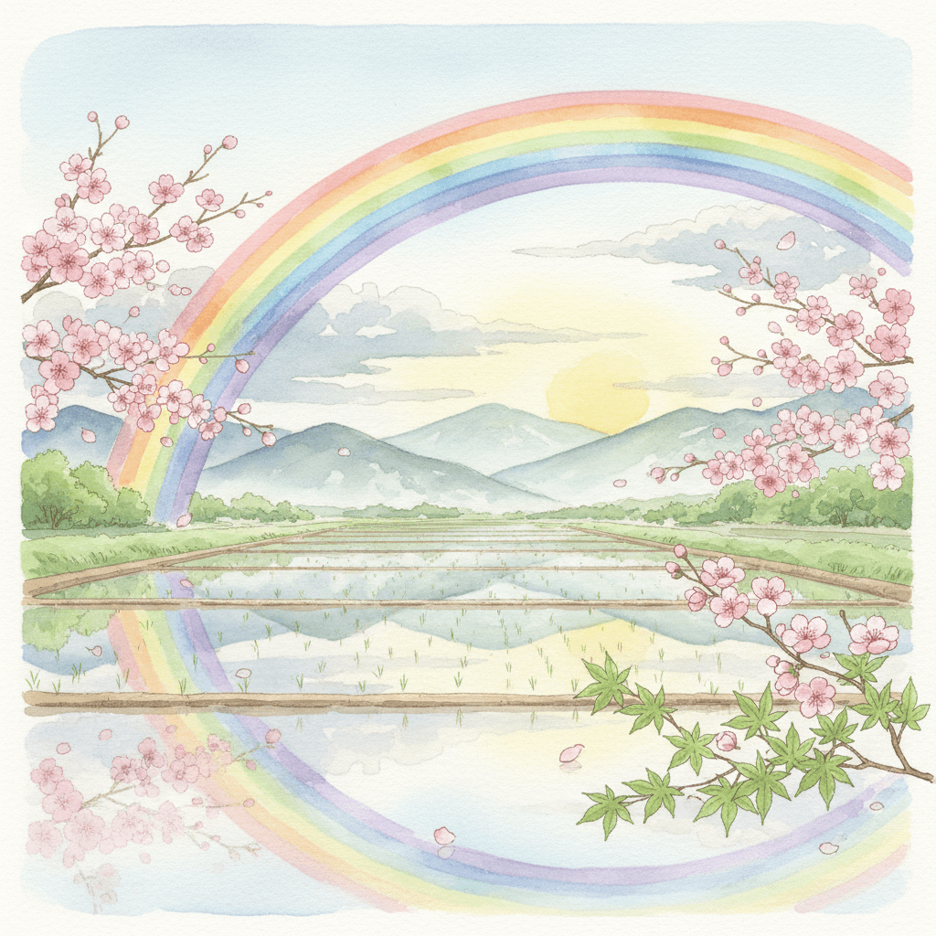 虹と暦 ─ 季節で変わる虹の種類と暦の関係