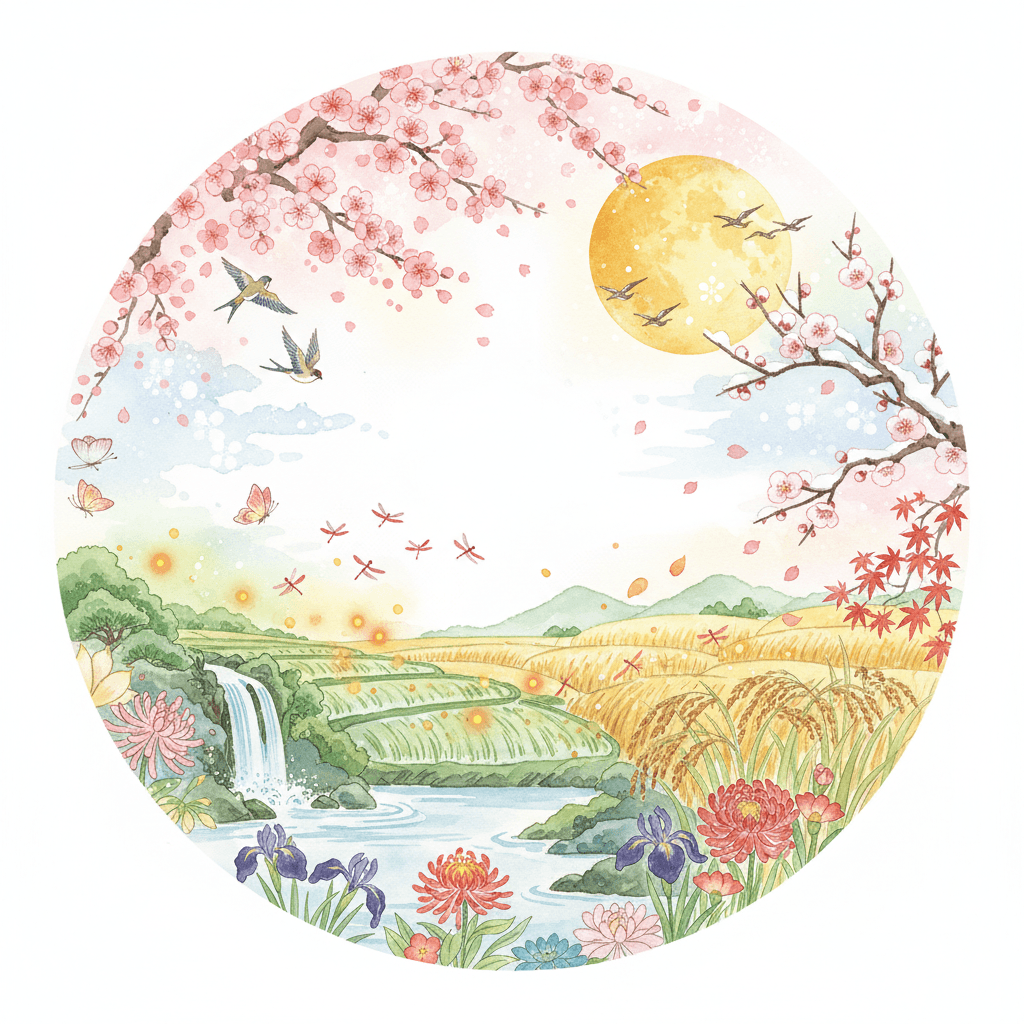 七十二候とは? ─ 自然が教える5日ごとの季節の移ろい