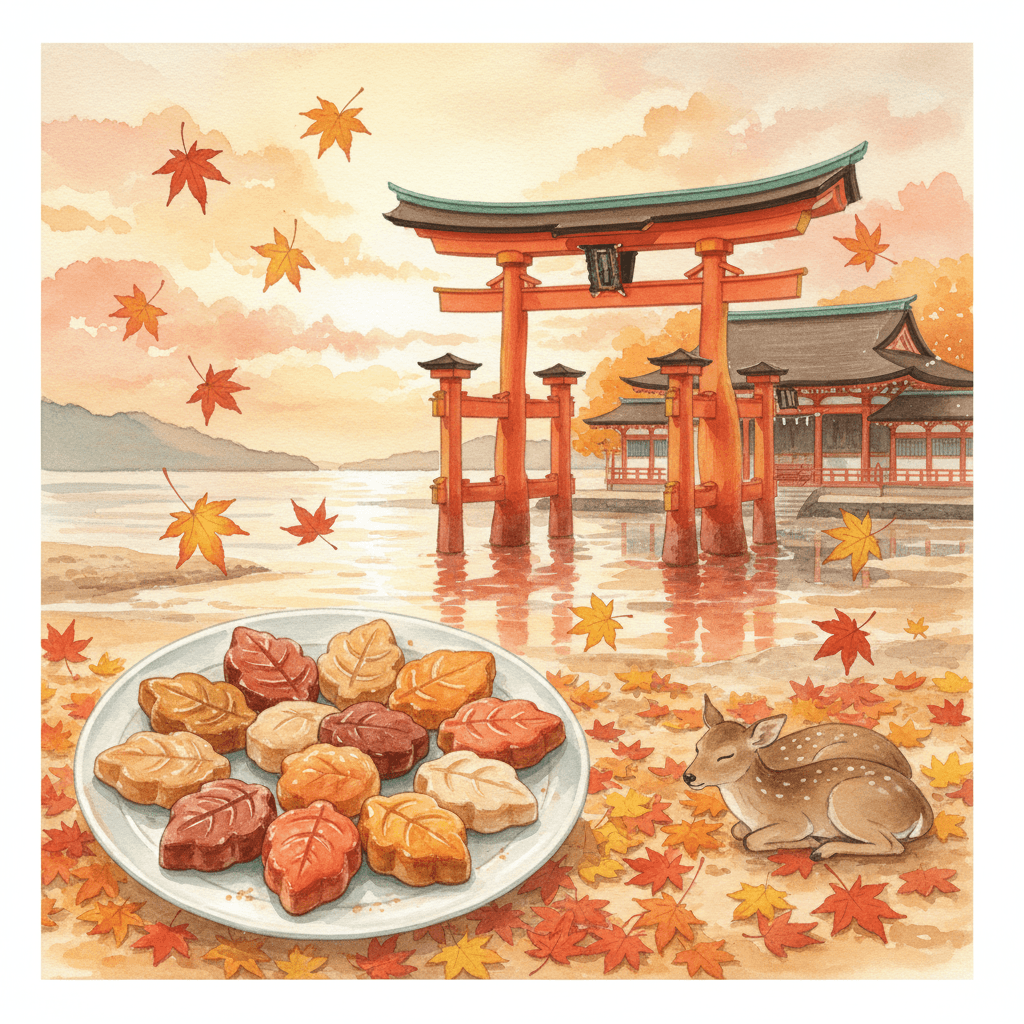 もみじ饅頭と宮島の秋─紅葉狩りの銘菓と暦の食文化
