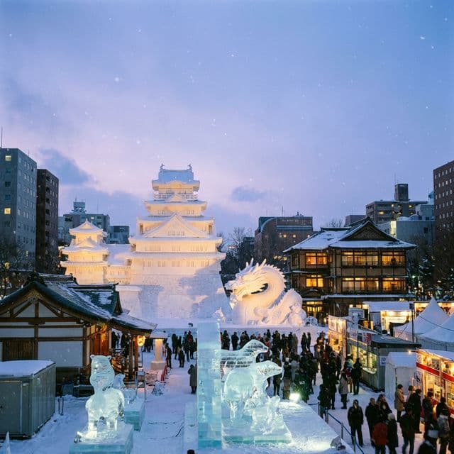 さっぽろ雪まつりと冬の浄化 ─ 雪と氷が清める開運の祭典