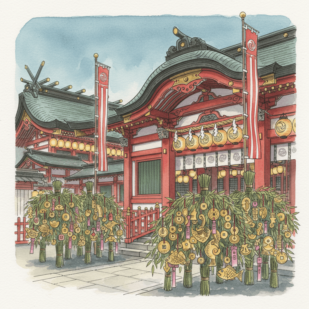 十日戎で商売繁盛! ─ 大阪・今宮戎と京都・恵美須の新春開運