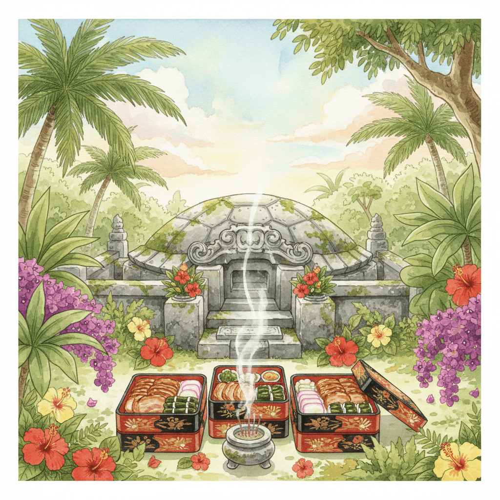 清明祭(シーミー)と祖先崇拝 ─ 沖縄の墓前祭と春の開運