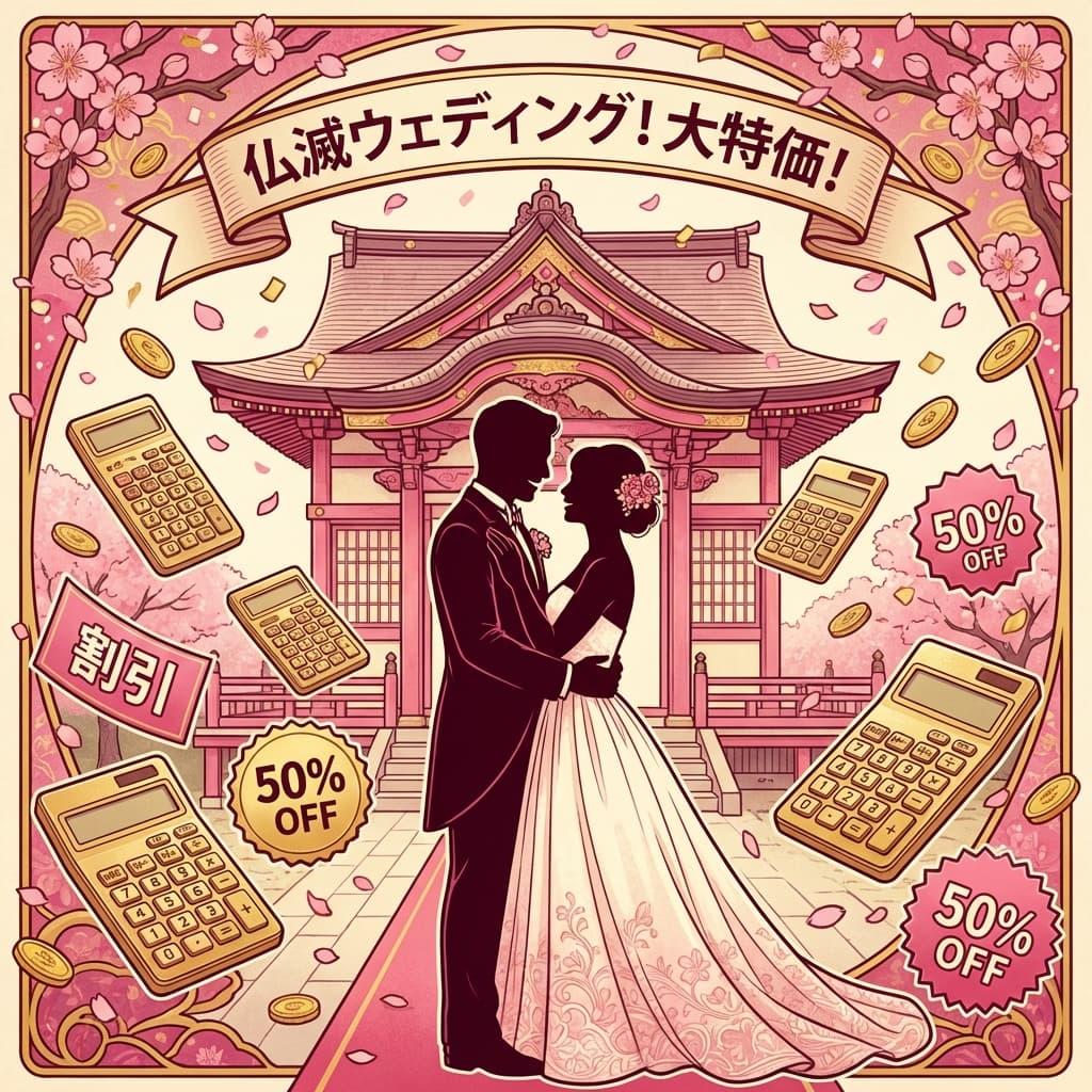 仏滅の結婚式は実はメリットだらけ?料金相場と上手な活用法