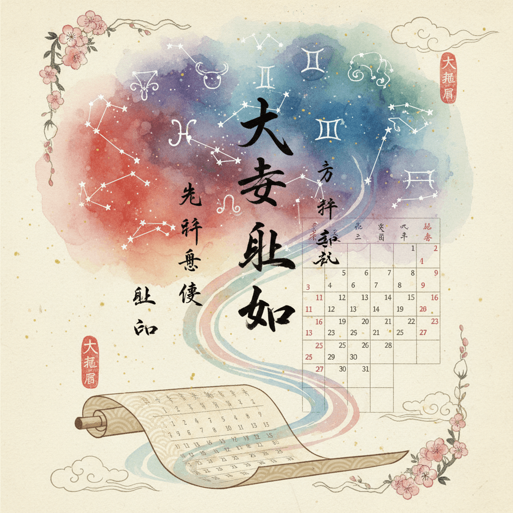 星座と六曜の意外な関係 ─ 自分に合った日選びの方法