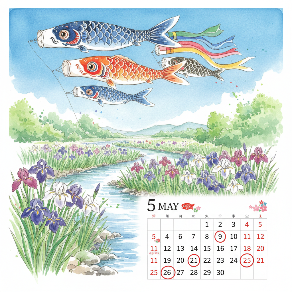 2026年5月の暦ハイライト ─ 注目の吉日・行事まとめ