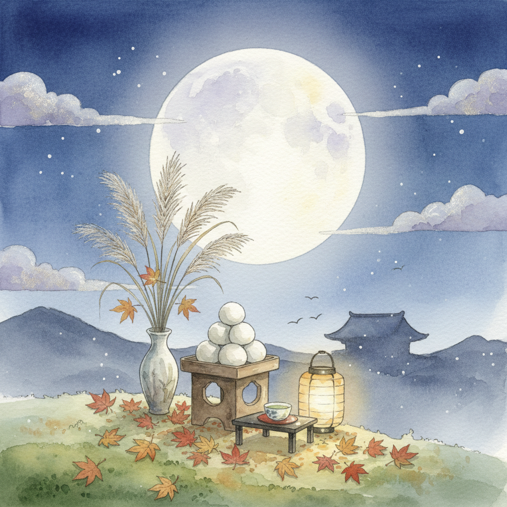 十五夜2026 ─ 中秋の名月の楽しみ方と暦の背景