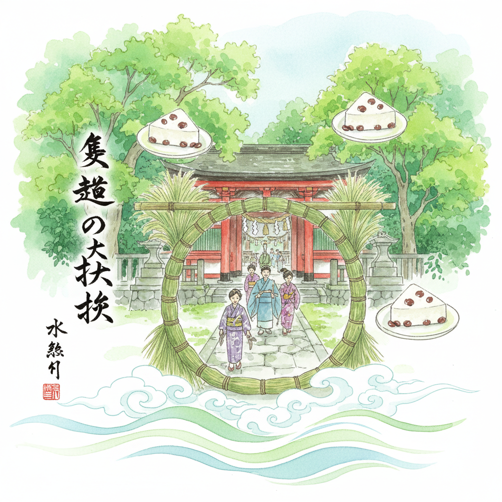 夏越の大祓2026 ─ 半年の穢れを清める暦の知恵